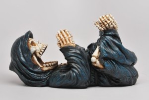 Grim Reaper Wine Holder