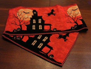 Halloween Fabric Table Runner