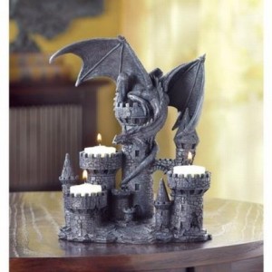 Mythical Dragon Candleholder