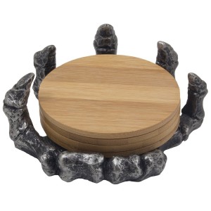 Spooky Skeleton Drink Coaster