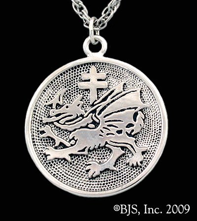 Vlad Dracula's Order of the Dragon Pendant