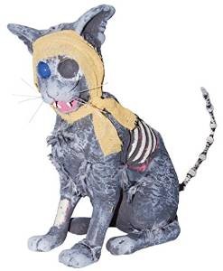 Zombie Cat Halloween Decoration