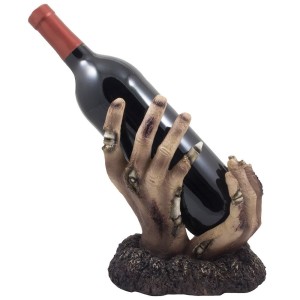 Zombie Hands Rising from the Grave Wine Holder 1
