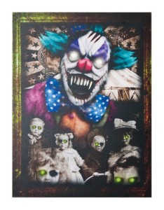 Light Up Clown Portrait